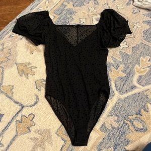Zara sheer bodysuit